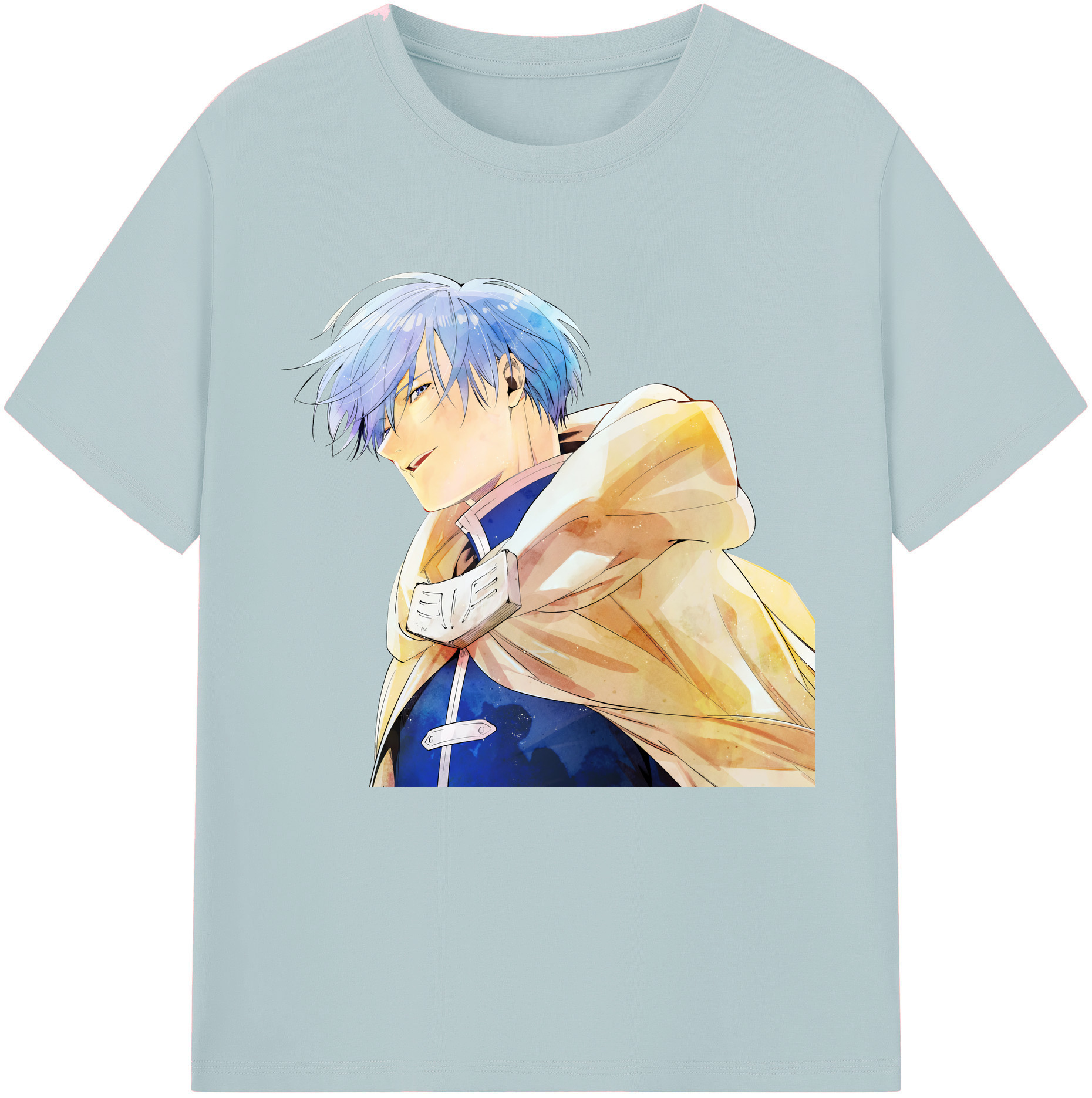 （画像用） 葬送のフリーレン Frieren 綿100％半袖Tシャツ（フロントプリント）